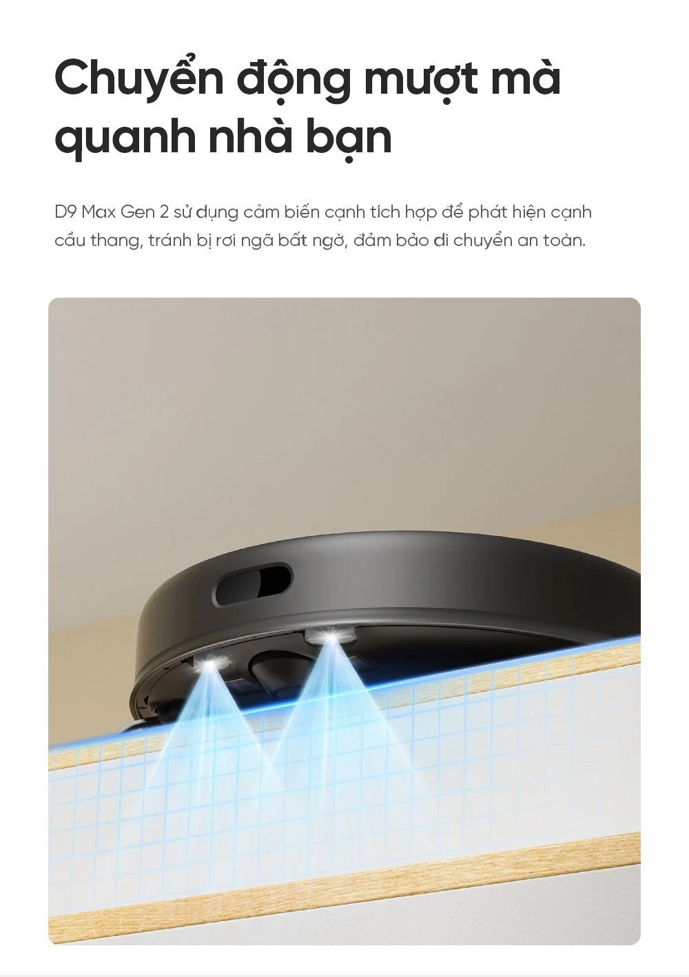 Robot hút bụi lau sàn Dreame D9 Max Gen 2