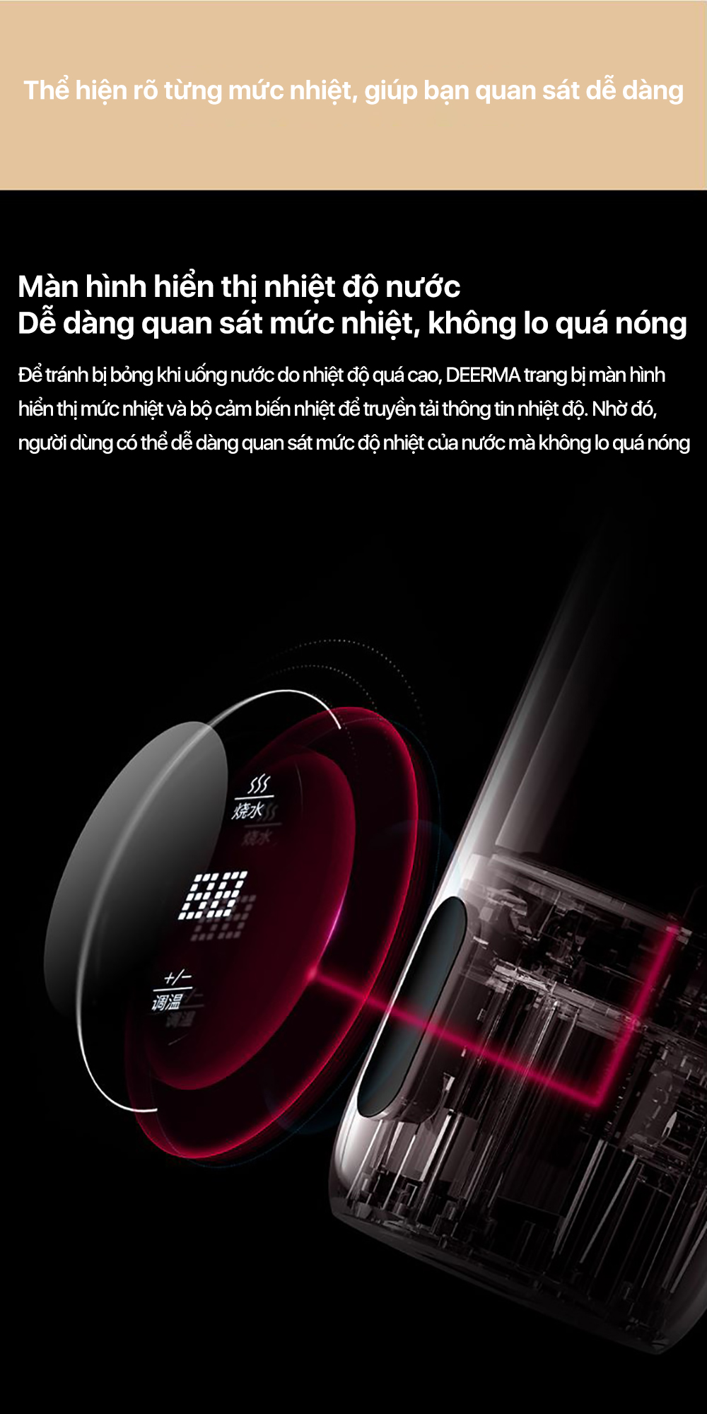 Bình giữ nhiệt Deerma DR035S Bình giữ nhiệt Deerma DR035S