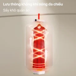 Máy sấy quần áo gấp gọn Deerma DEM-GY700W Máy sấy quần áo gấp gọn Deerma DEM-GY700W