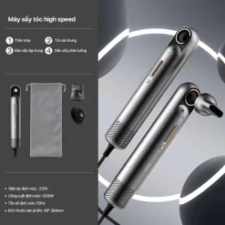 Máy sấy tóc ion âm Deerma DEM-CF35W