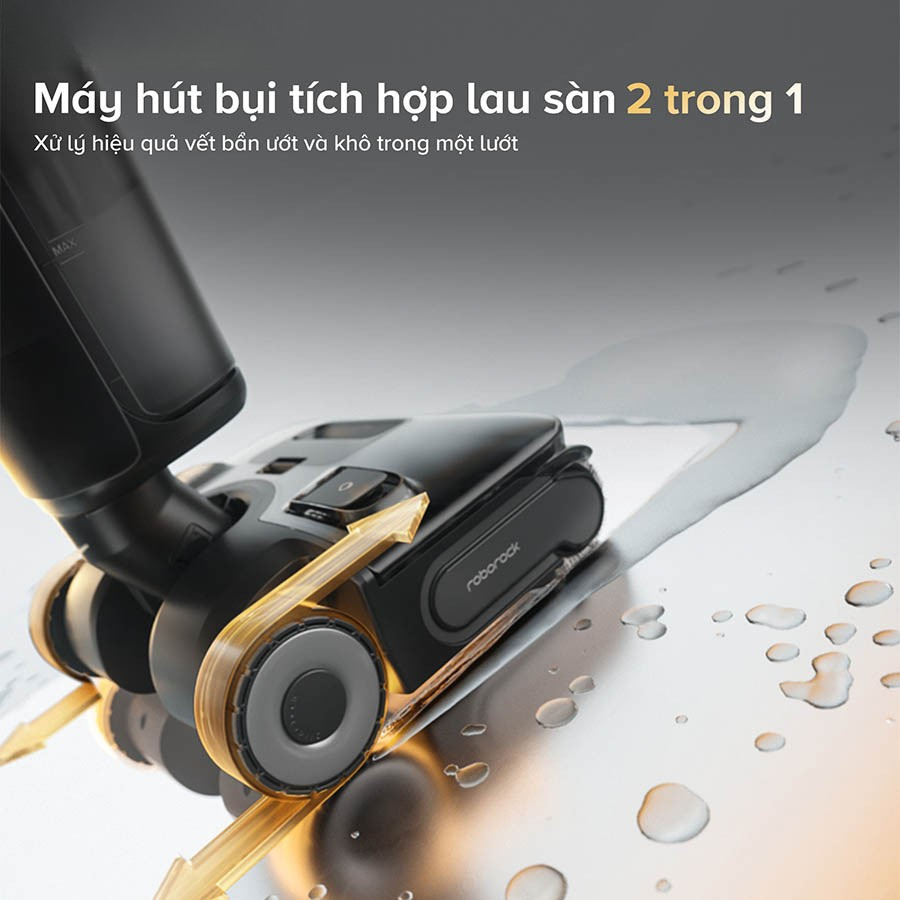 Máy hút bụi lau nhà không dây - Roborock F25 ACE Combo – New 2025 – Chính hãng Máy hút bụi lau nhà cầm tay Roborock F25 ACE Combo – Bản Quốc Tế – Chính hãng - BH 24 tháng