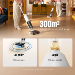 Máy hút bụi lau nhà không dây - Roborock F25 RT – New 2025 – Chính hãng Máy hút bụi lau nhà cầm tay Roborock F25 RT – Bản Quốc Tế – Chính hãng