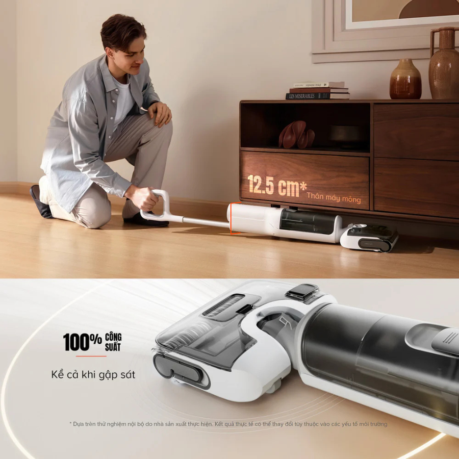 Máy hút bụi lau nhà không dây - Roborock F25 RT – New 2025 – Chính hãng Máy hút bụi lau nhà cầm tay Roborock F25 RT – Bản Quốc Tế – Chính hãng