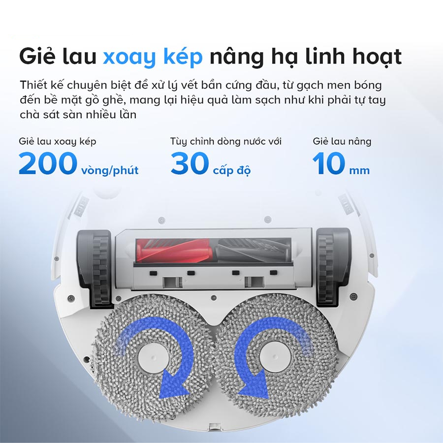 Robot hút bụi lau nhà Roborock Qrevo 5AE – New 2025 – Chính hãng Robot hút bụi lau nhà Roborock Qrevo 5AE – Bản Quốc Tế – Chính hãng
