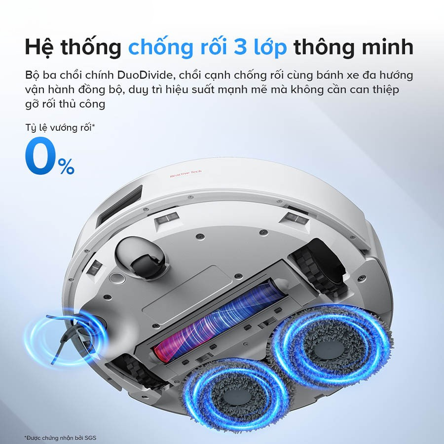 Robot hút bụi lau nhà Roborock Qrevo 5AE – New 2025 – Chính hãng Robot hút bụi lau nhà Roborock Qrevo 5AE – Bản Quốc Tế – Chính hãng