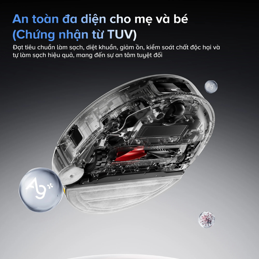 Robot hút bụi lau nhà Roborock Saros 10 – Bản Quốc Tế – Chính hãng Robot hút bụi lau nhà Roborock Saros 10 – Bản Quốc Tế – Chính hãng