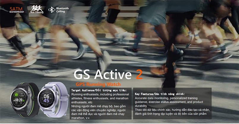 Đồng hồ thông minh Mibro GS Active 2 XPAW024 - Chính hãng