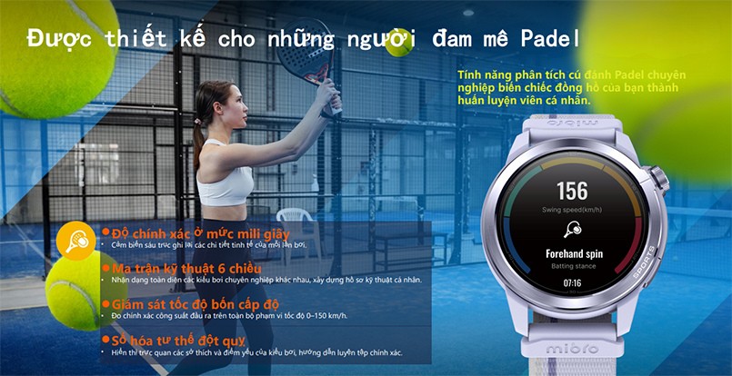 Đồng hồ thông minh Mibro GS Active 2 XPAW024 - Chính hãng