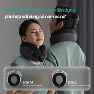 Máy massage cổ thông minh Philips PPM3306 - sử dụng linh hoạt
