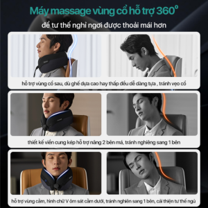 Máy massage cổ thông minh Philips PPM3306 - hỗ trợ 360 độ