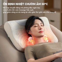 Gối massage cổ vai gáy Philips PPM3504 - Chính hãng
