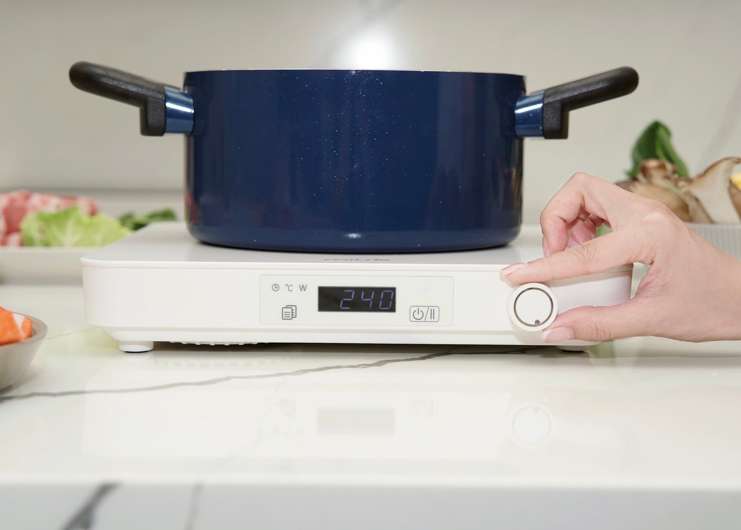 Bếp từ đơn miLife N3P vuông 99 mức nhiệt - Chính hãng Bếp từ đơn miLife N3P