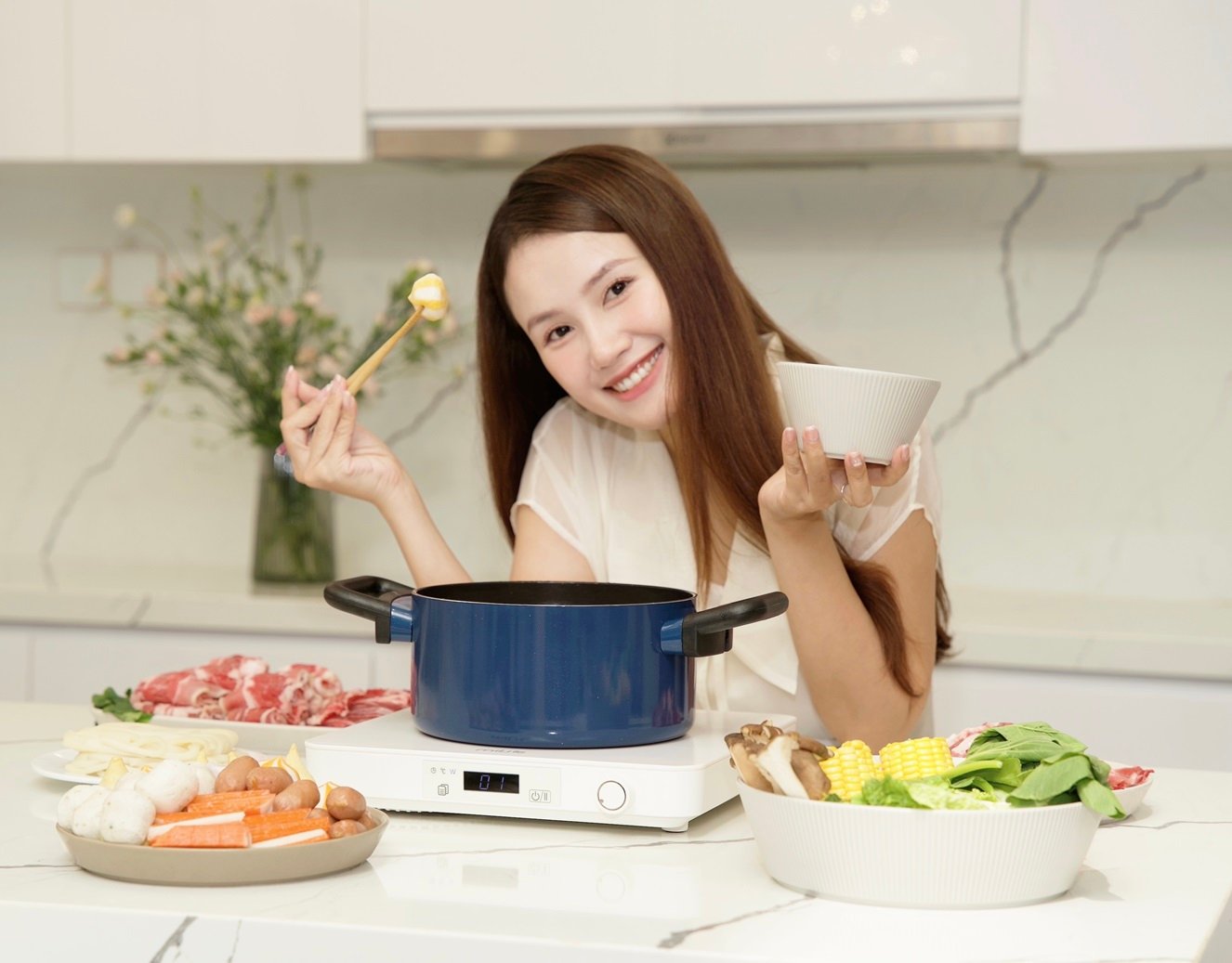 Bếp từ đơn miLife N3P vuông 99 mức nhiệt - Chính hãng Bếp từ đơn miLife N3P