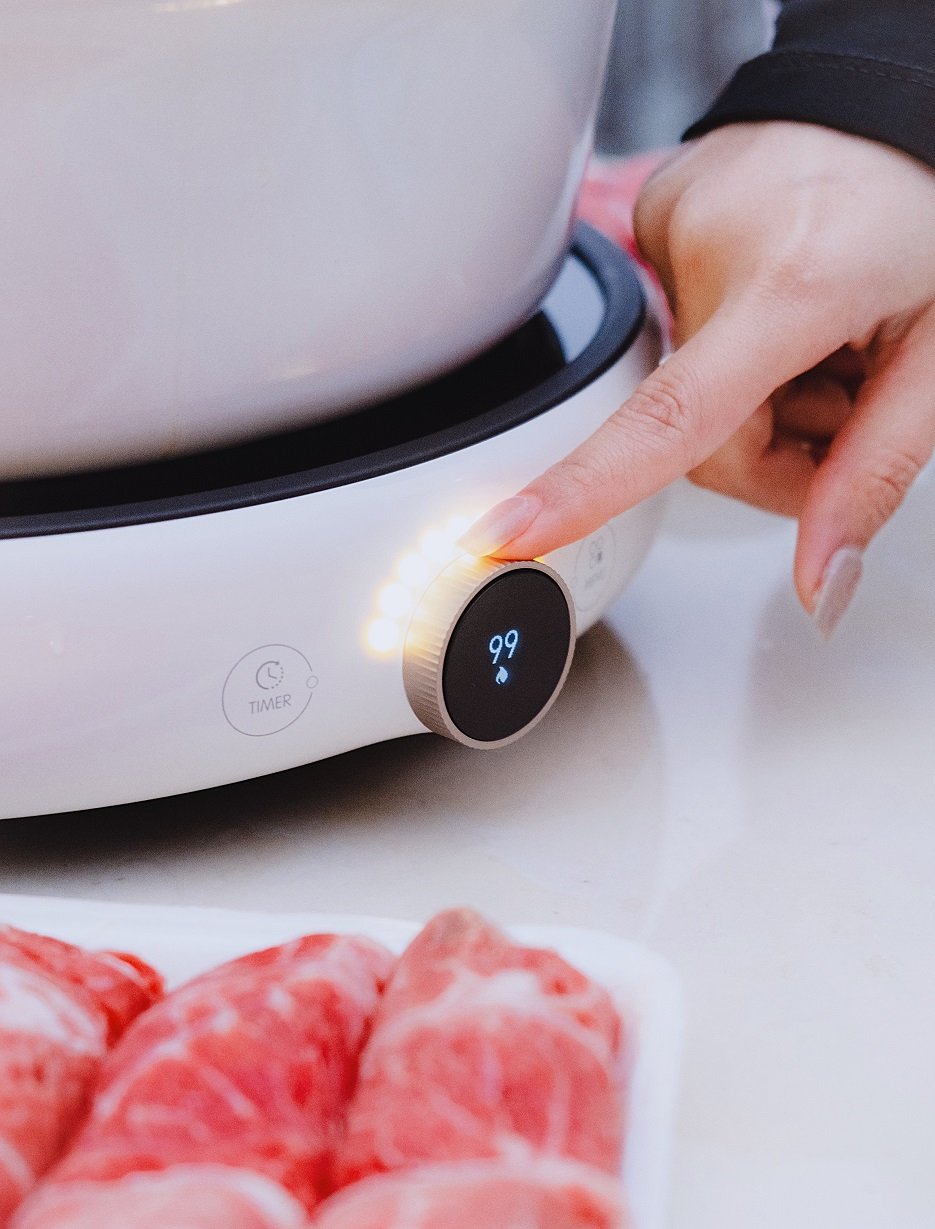 Bếp từ tròn miLife LFT011 với 99 mức nhiệt - Chính hãng Bếp từ tròn miLife LFT011