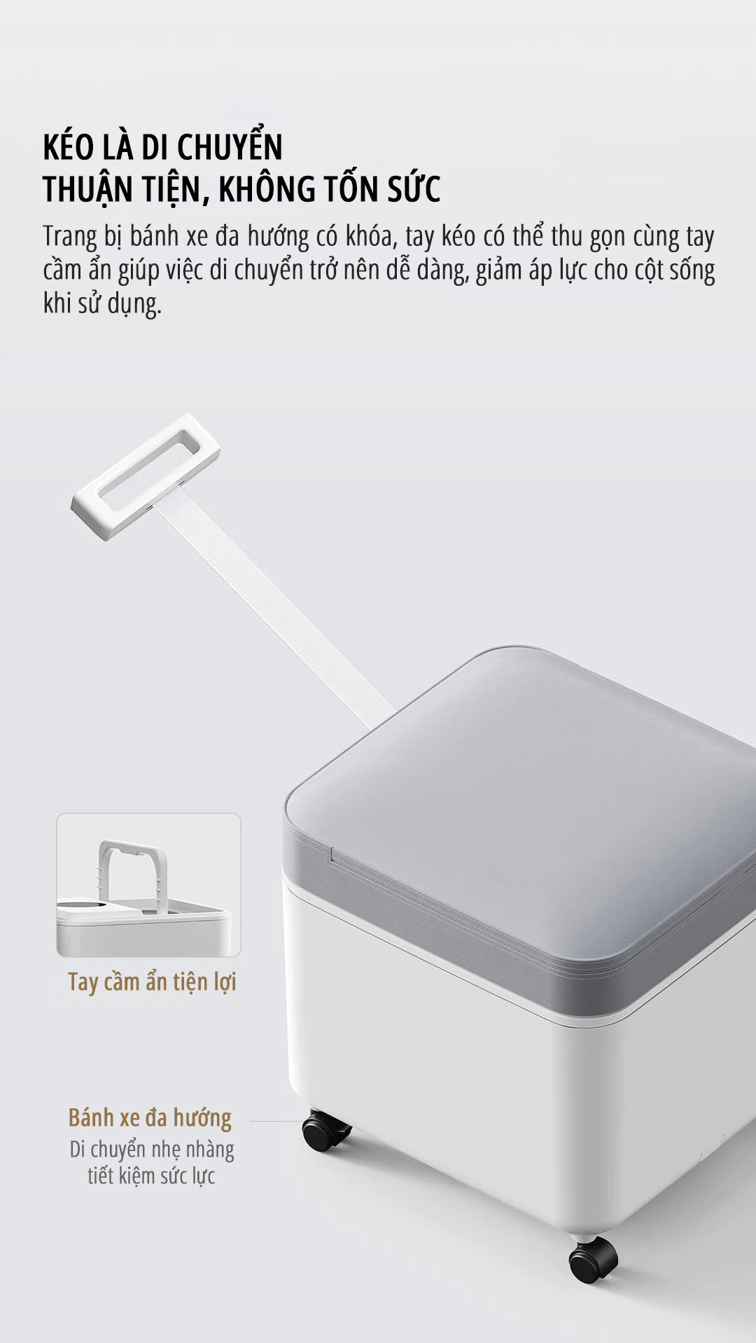 Máy massage ngâm chân Xiaomi miLife YMZ-X6 - Chính hãng Máy massage ngâm chân Xiaomi miLife YMZ-X6 ứng dụng đa dạng